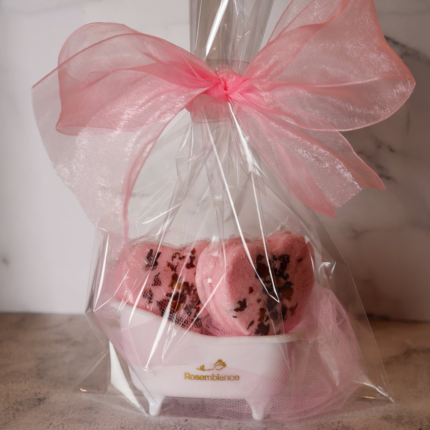 Bathtub Heart Bath Bomb Gift Set